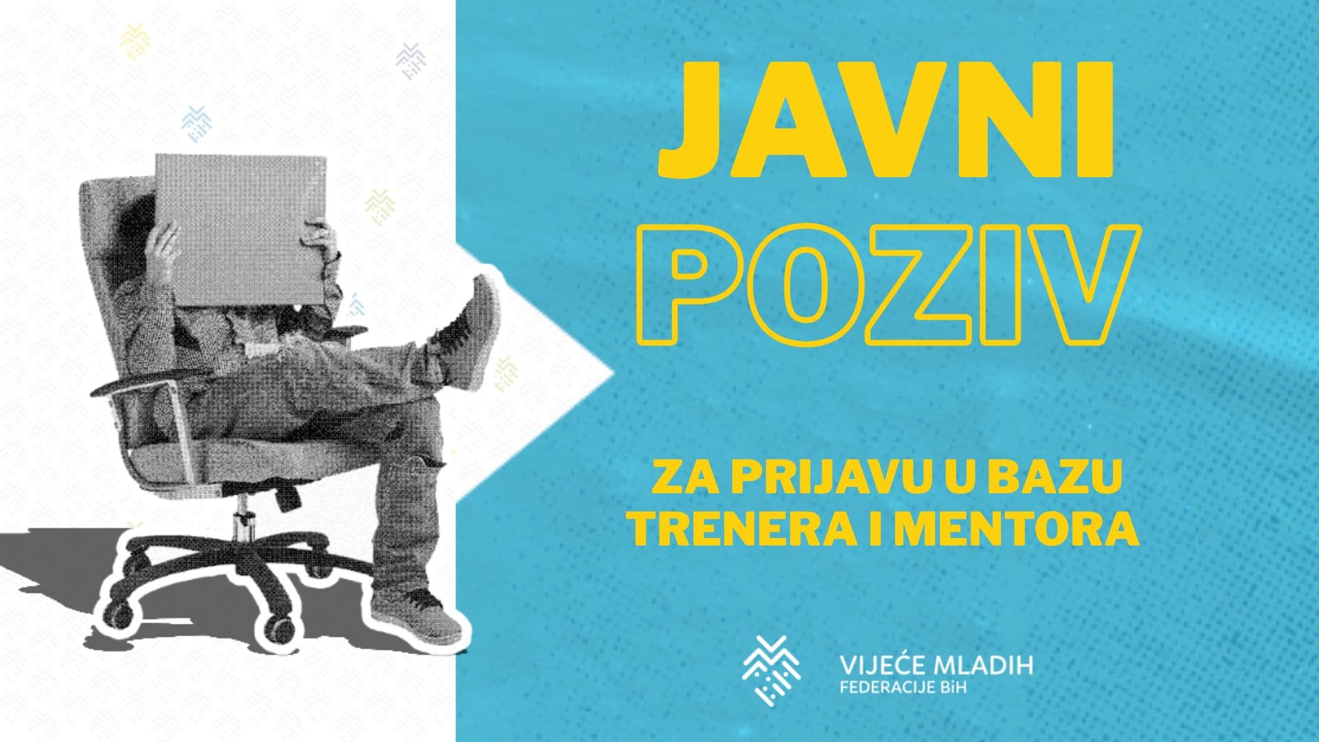 Postani dio baze trenera i mentora Vijeća mladih Federacije BiH!