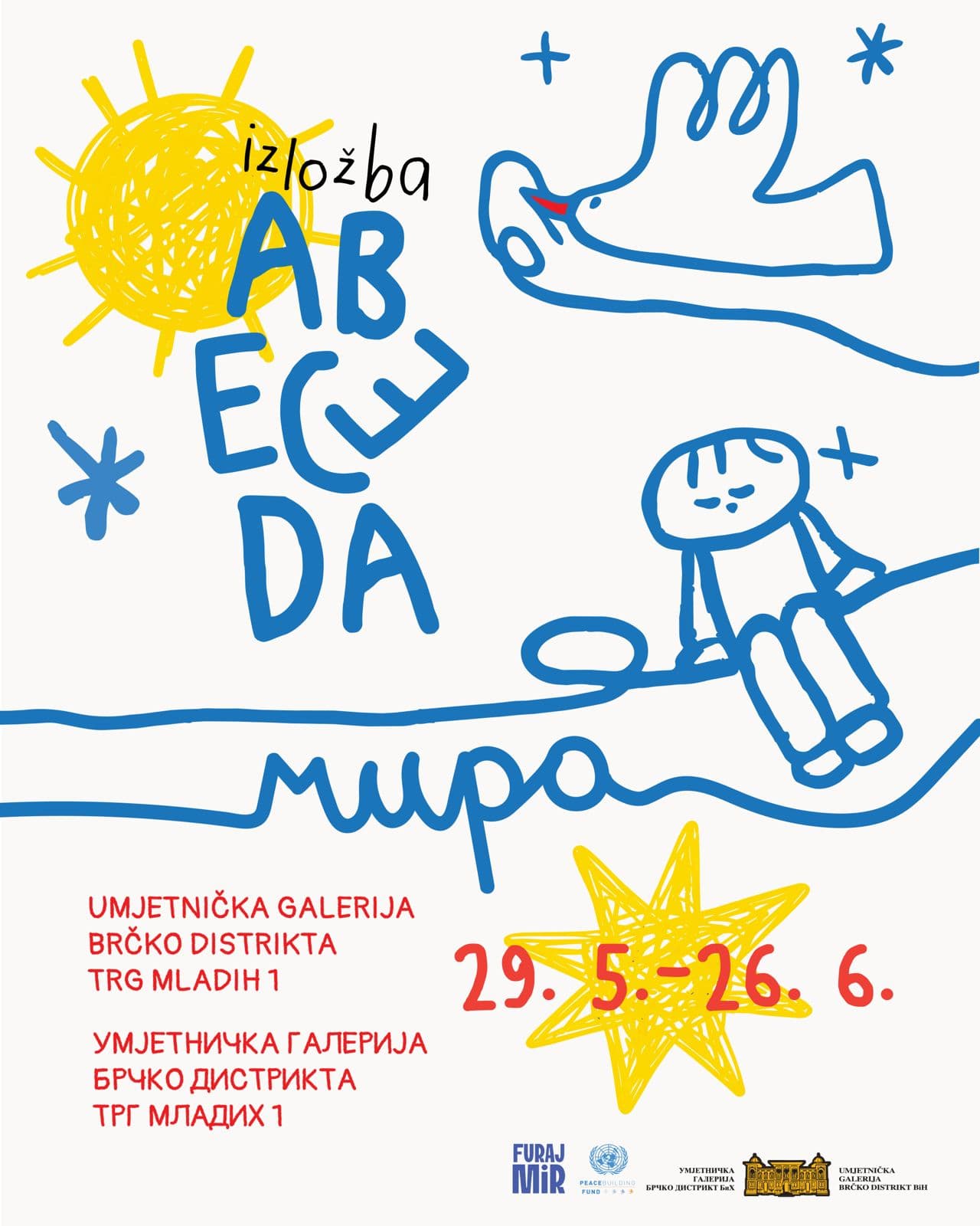 U Brčkom izložba „Abeceda mira”