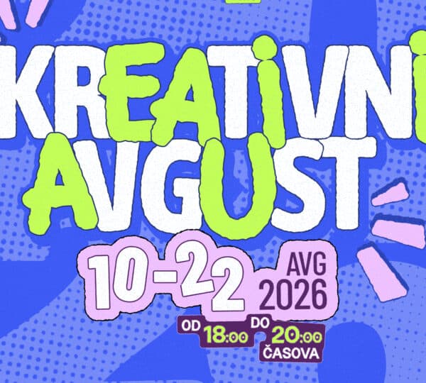 Kreativni avgust 2026. – Dvanaest dana radionica, plesa i kreativnosti u Parku Mladen Stojanović